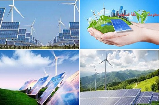 The volume of renewable energy (solar and wind) available according to the data of the Upper Euphrates Basin Developing Centre station